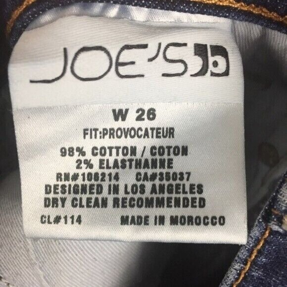 Joe’s Jeans Provocateur Jolie Wash Medium Wash Denim Jeans Size 26 Straight Leg - Picture 5 of 6